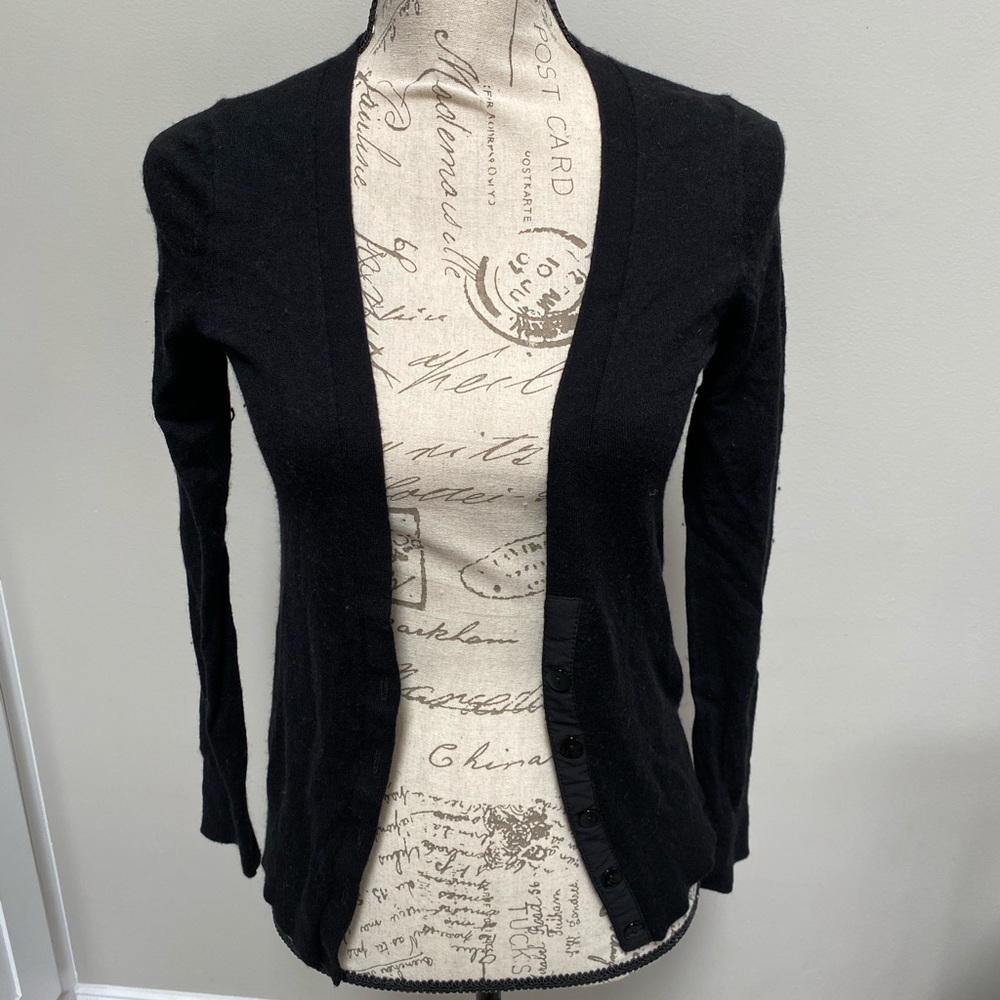 Express Cardigan, black, size small